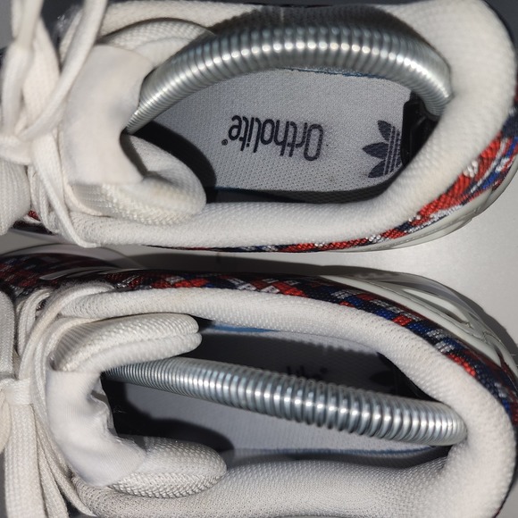 Adidas ZX Flux Torsion Red Womens  Size 7 Athletic Running Shoes S77906 - Picture 3 of 10